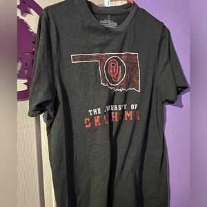 Girls OU shirt size medium.